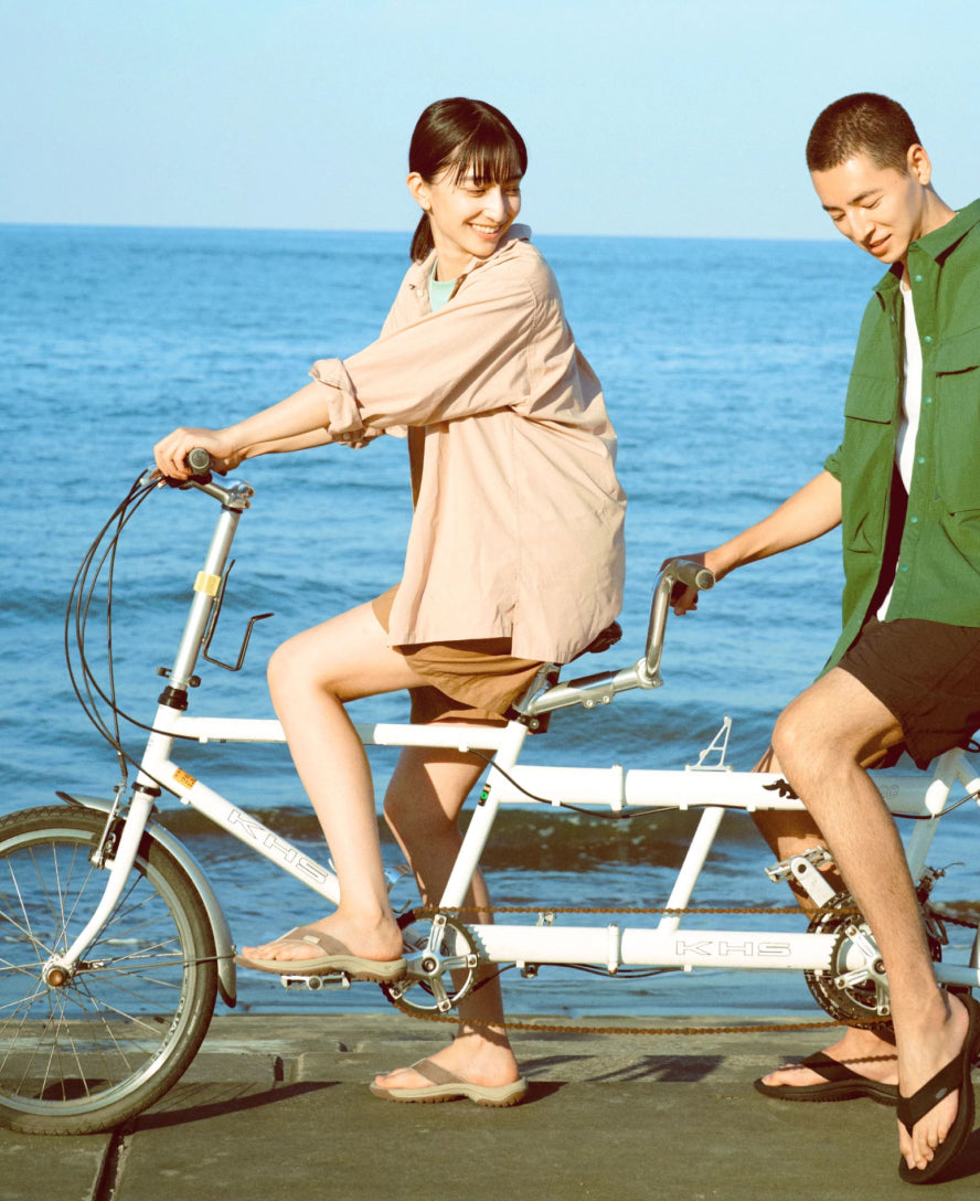 Women's Kona Leather Flip-Flop | Brindle/Silver Birch - Image 9