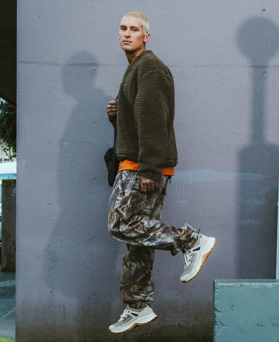 Men's Hightrail Waterproof Wide Hiking Shoe | Brindle/Birch - Image 9