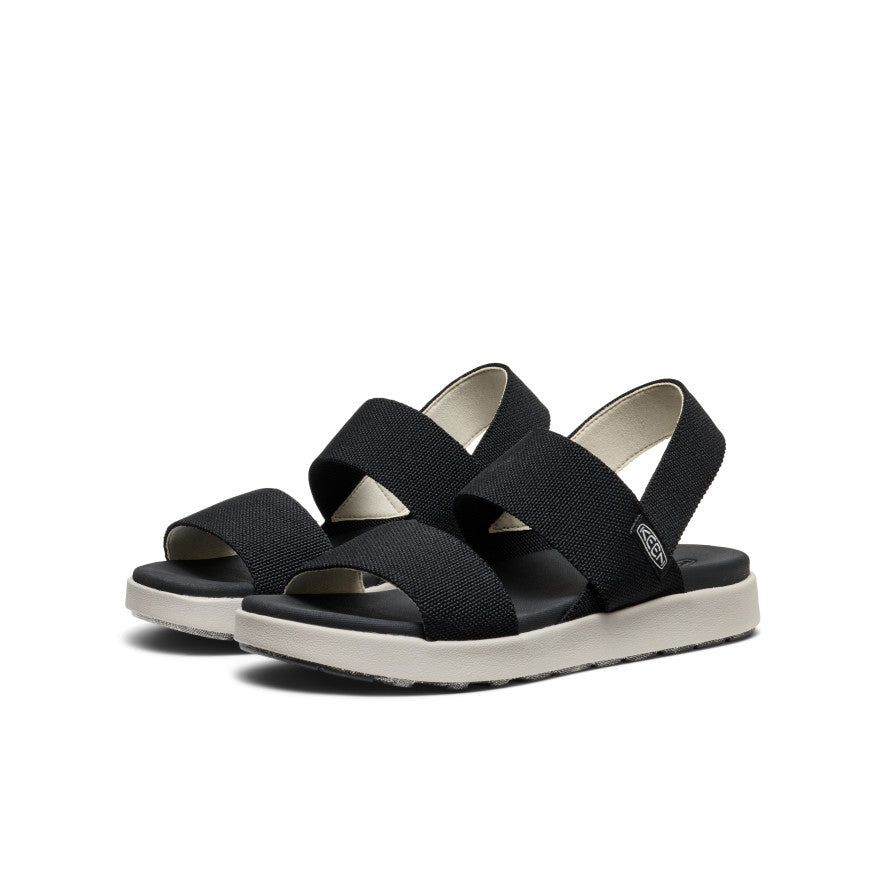 Women's Elle Backstrap Sandal Wide | Black - Image 3