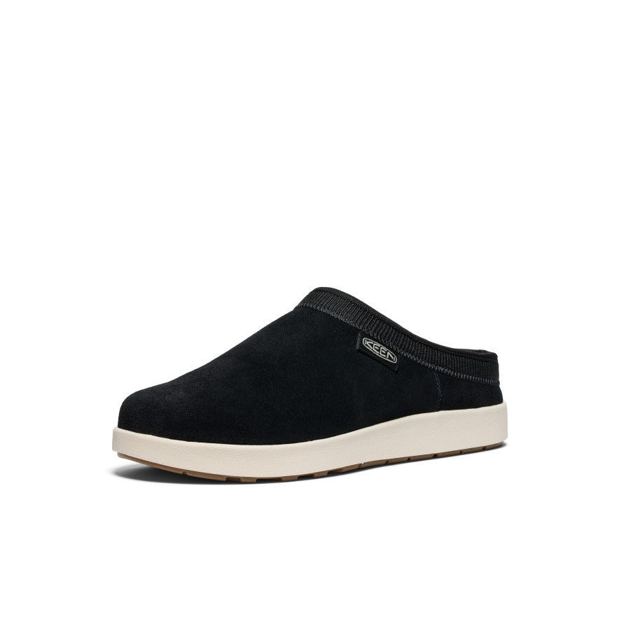 Women's Elle Suede Mule | Black/Birch - Image 3