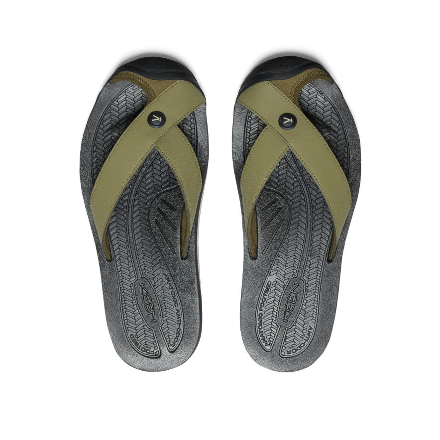 Men's Barbados Flip-Flop | Martini Olive/Black - Image 4