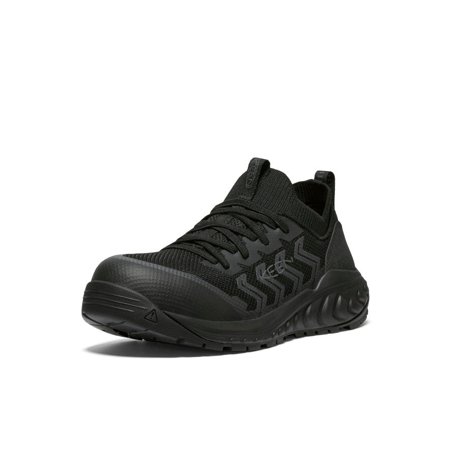 Women's Arvada Shift Work Sneaker (Carbon Toe) | Black/Magnet - Image 3