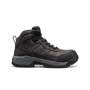 Men's Skokie Waterproof Work Boot (Carbon Toe) | Magnet/Black