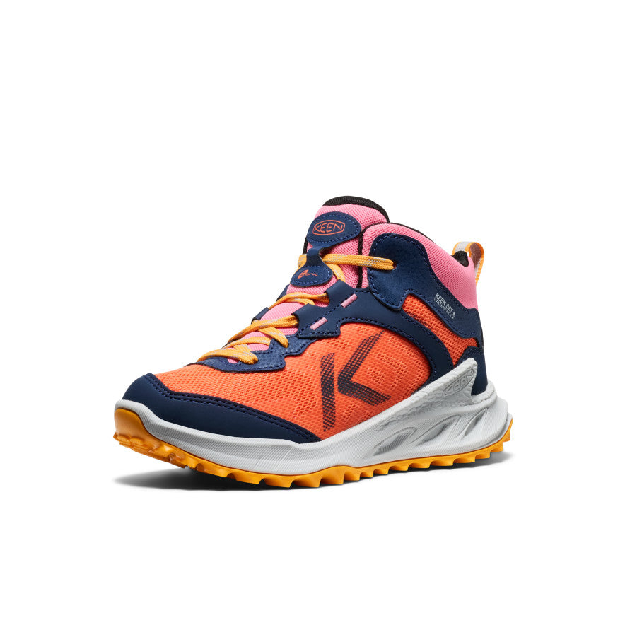 Big Kids' Zionic Waterproof Boot | Naval Academy/Nasturtium - Image 3