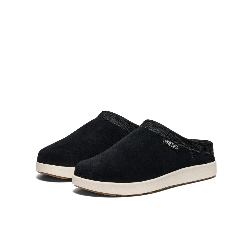 Women's Elle Suede Mule | Black/Birch - Image 2