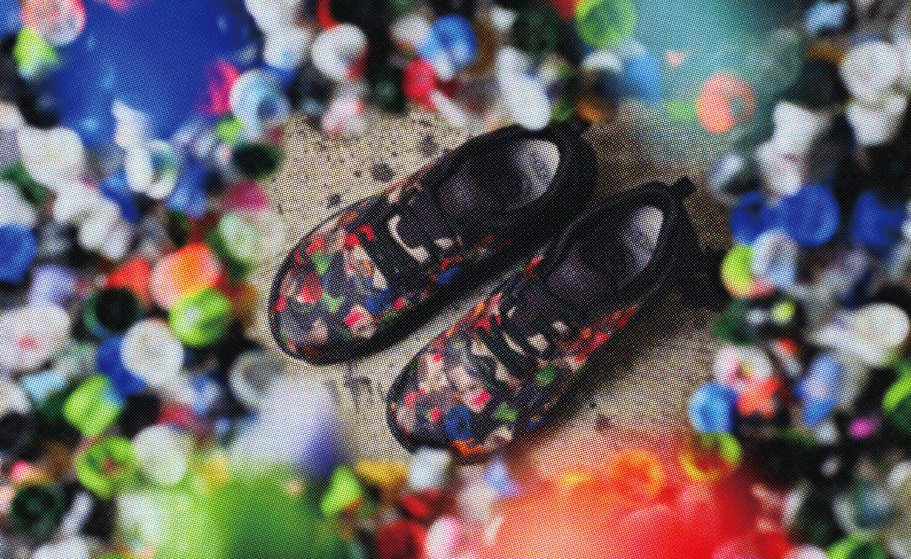 Men's 450 Dirt Hiking Shoe x Ultra Heavy & Palm Graphics | Multi/Black - Image 7