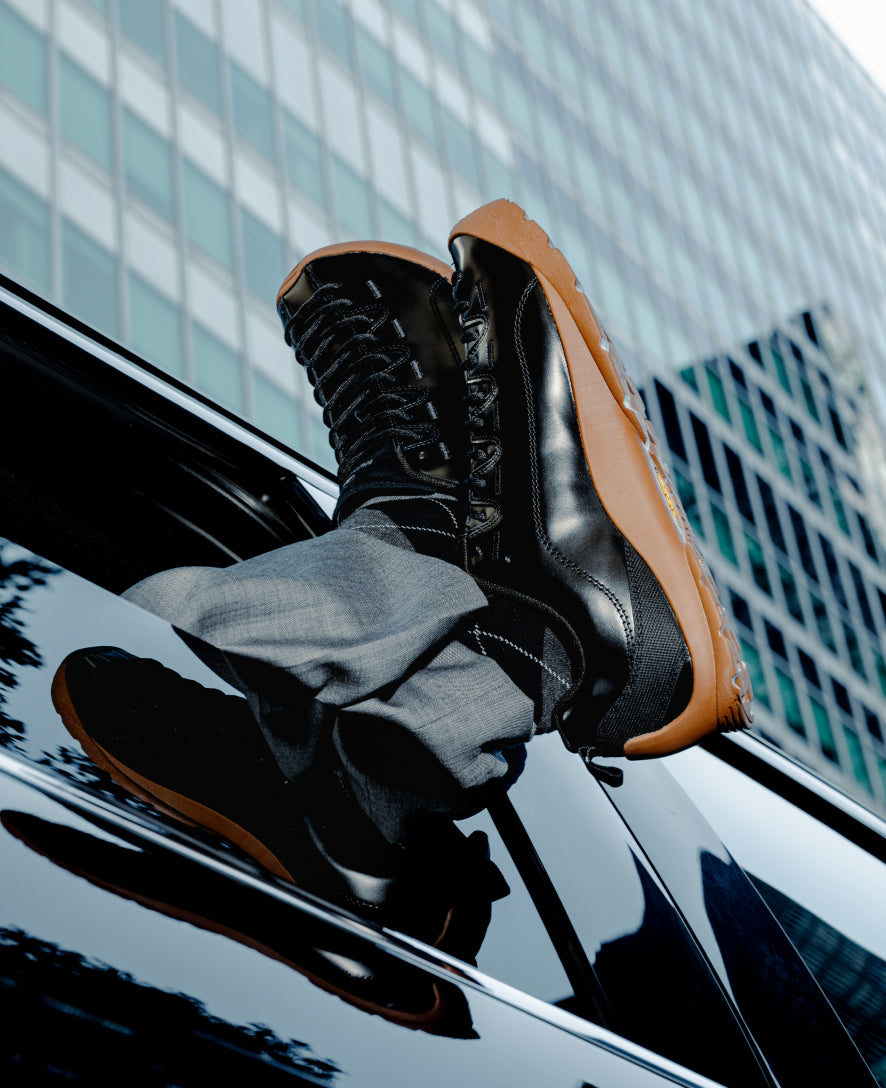 Men's Jasper Sneaker x Highsnobiety | Black/Gum - Image 10