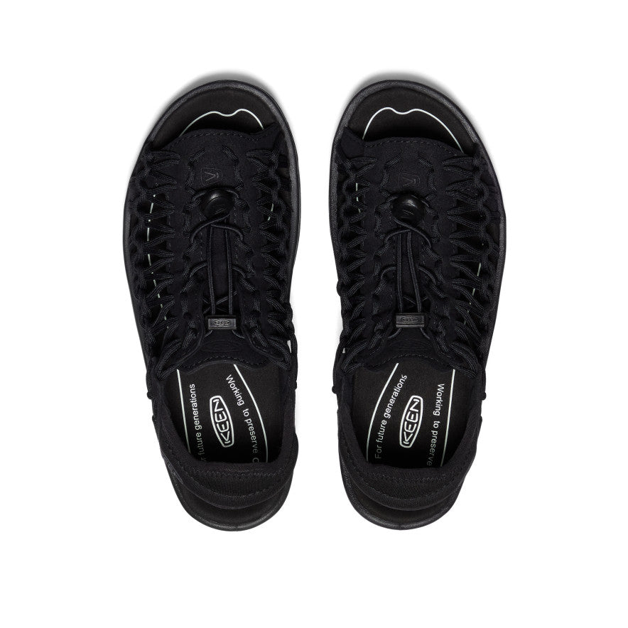 Women's UNEEK II Open-Toe Sneaker | Black/Black - Image 4