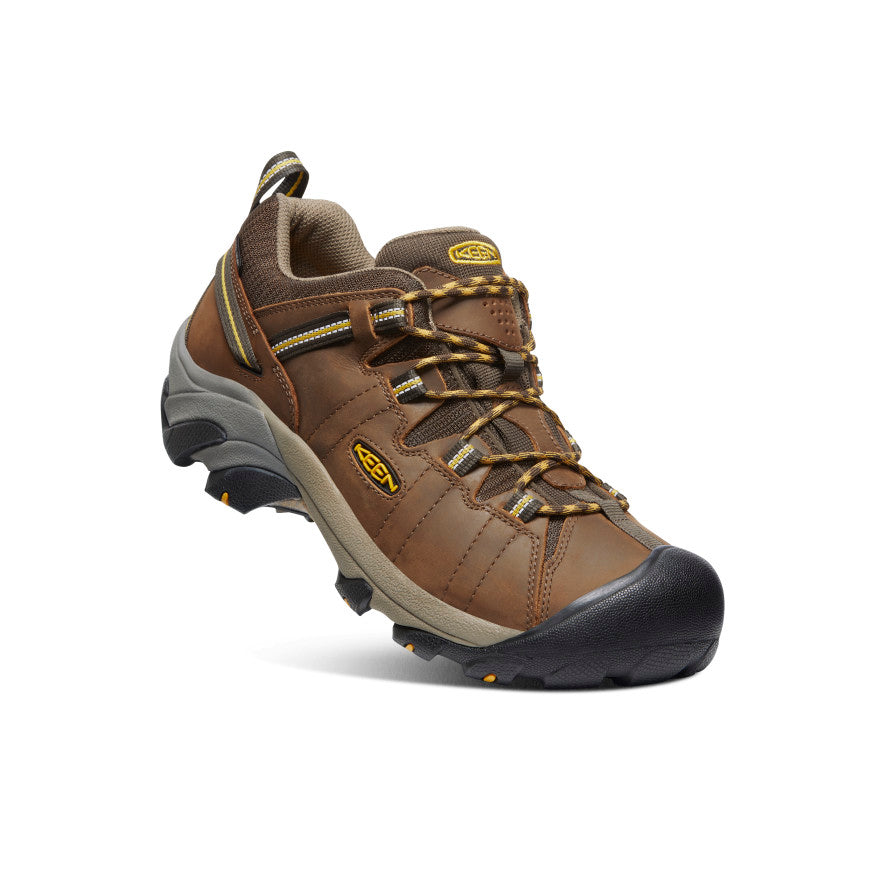 Men's Targhee II Waterproof Wide | Cascade Brown/Golden Yellow - Image 3