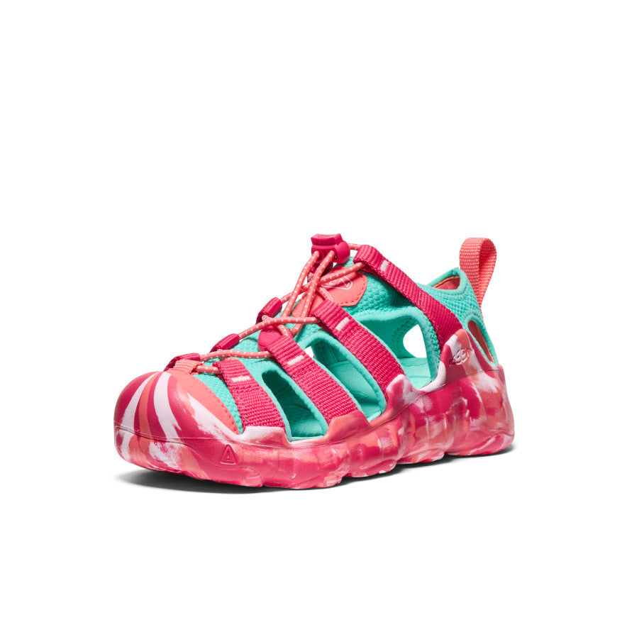 Big Kids' Hyperport H2 Sandal | Raspberry/Pool Blue - Image 2