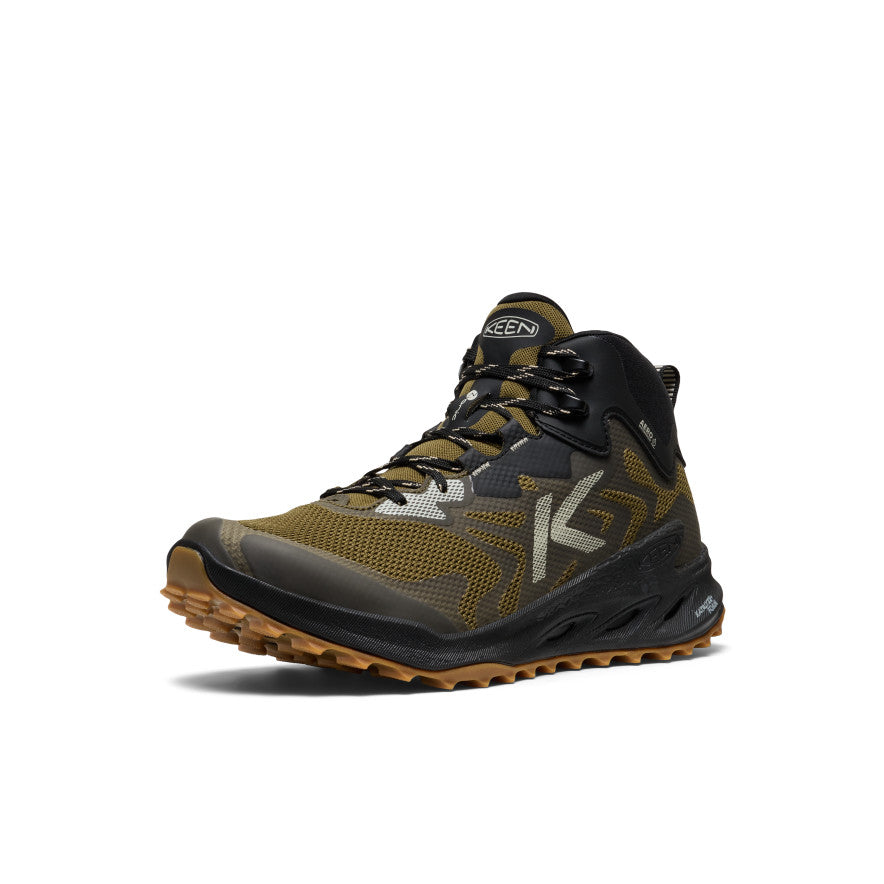 Men's Zionic NXT Waterproof Hiking Boot | Dark Olive/Black - Image 3