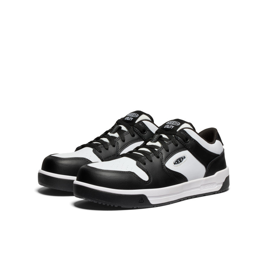 Men's Overton Work Shoe (Carbon Toe) | Star White/Black - Image 2